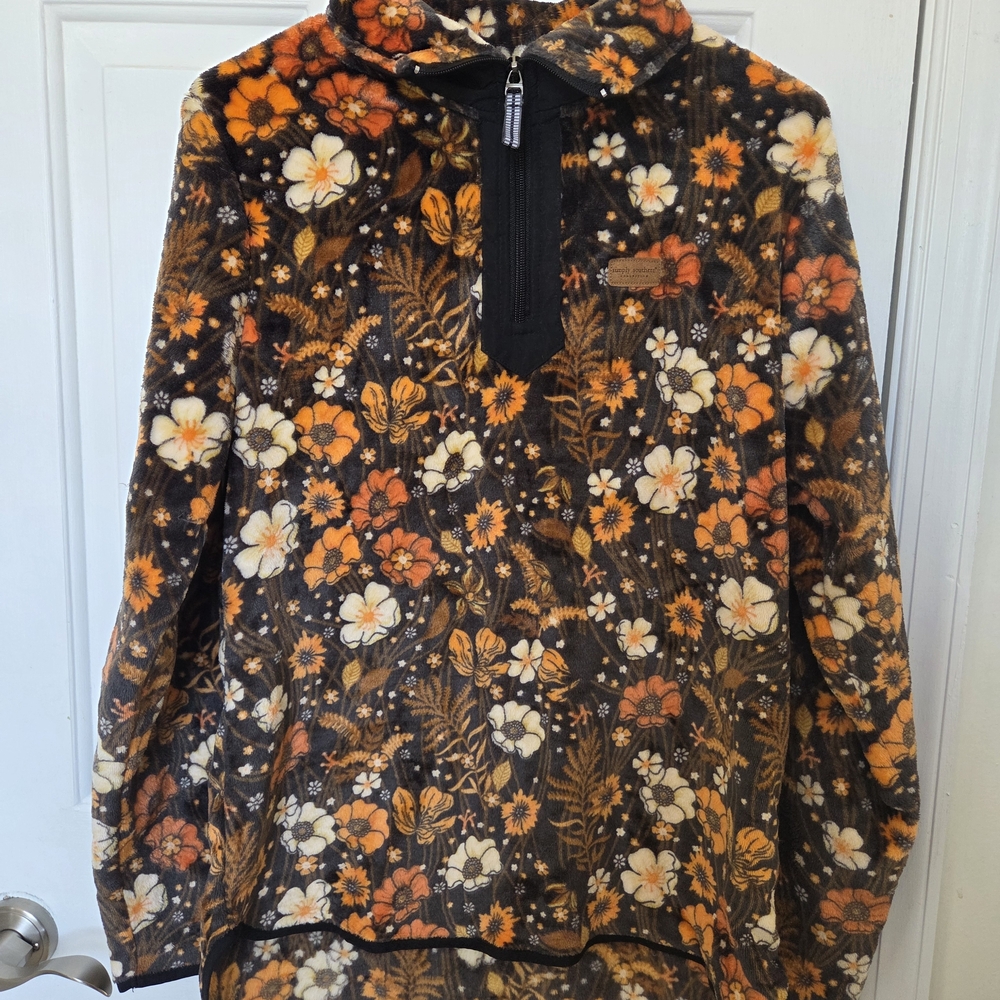 Simply Southern Vintage Floral Fleece